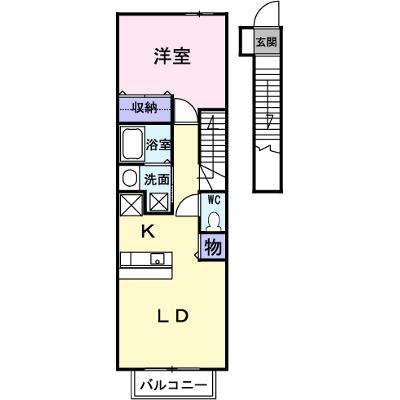 ヴィラ　ベンチスタＢ棟 202【管理NO：1-012992402-02020】 ★家具家電は申し込み後に搬入します 2026年08月中旬入居可能の物件画像
