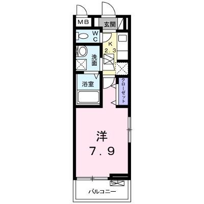 グラツィオーソ 101【管理NO：1-026082801-01010】 ★家具家電は申し込み後に搬入しますの物件画像
