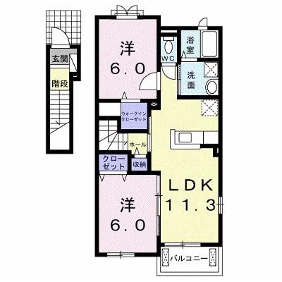 ルミエール’Ｍ 201【管理NO：1-020684701-02010】 ★家具家電は申し込み後に搬入します 2026年08月下旬入居可能の物件画像