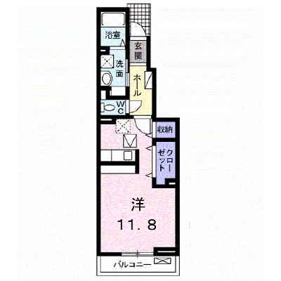 カーサカメリアⅦ 102【管理NO：1-022871701-01020】 ★家具家電は申し込み後に搬入します★の物件画像