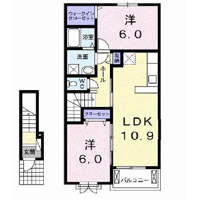 エン　フィールド 205【管理NO：1-020853601-02040】 ★家具家電は申し込み後に搬入します★の物件画像