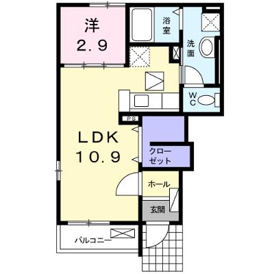 プレインヒル 101【管理NO：1-020609901-01010】 ★家具家電は申し込み後に搬入します★の物件画像