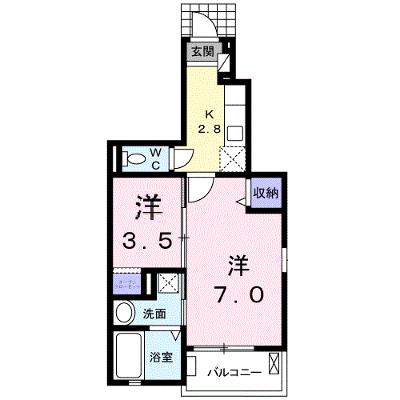 アネックス　フィールド 101【管理NO：1-018585701-01010】 ★家具家電は申し込み後に搬入します★の物件画像