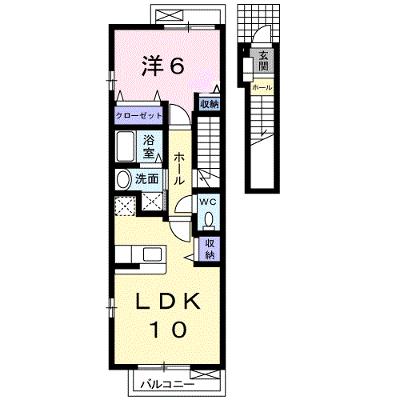 ＮＭＯＮ　Ａ 203【管理NO：1-099240701-02030】 ★家具家電は申し込み後に搬入しますの物件画像