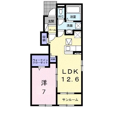 リレア１ 101【管理NO：1-026409201-01010】 ★家具家電は申し込み後に搬入しますの物件画像