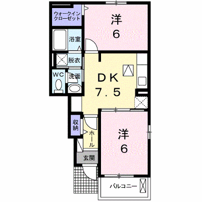 ＰＬＡＩＳＩＲ　Ｓｉ　Ⅱ 105【管理NO：1-021559502-01040】 ★家具家電は申し込み後に搬入します★の物件画像