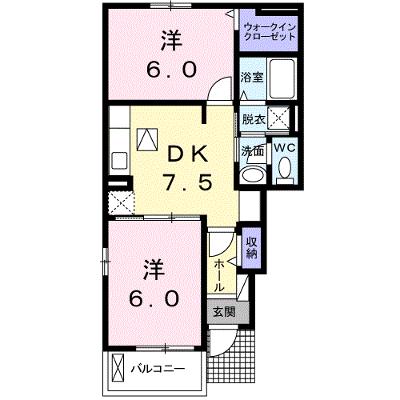 ＰＬＡＩＳＩＲ　Ｓｉ　Ⅱ 101【管理NO：1-021559502-01010】 ★家具家電は申し込み後に搬入します 2026年07月中旬入居可能の物件画像
