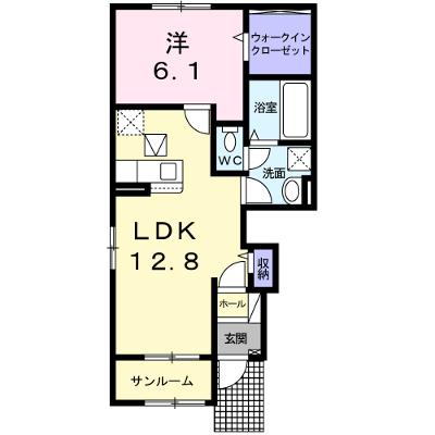 ＷｅｓｔｅｒｌｙＧａｒｄｅｎⅡ 101【管理NO：1-025865302-01010】 ★家具家電は申し込み後に搬入します★の物件画像