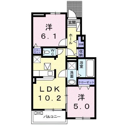 シャトレーポワリエ　Ⅳ　Ｂ 103【管理NO：1-024903502-01030】 ★家具家電は申し込み後に搬入します★の物件画像