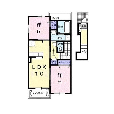 シャトレーポワリエ　Ⅳ　Ａ 203【管理NO：1-024903501-02030】 ★家具家電は申し込み後に搬入しますの物件画像