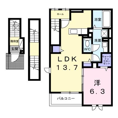 クレール東寺尾 301【管理NO：1-027993401-03010】 ★家具家電は申し込み後に搬入しますの物件画像