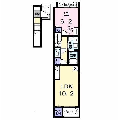 サザンカ　ガーデン 203【管理NO：1-027754601-02030】 2026年07月中旬入居可能の物件画像