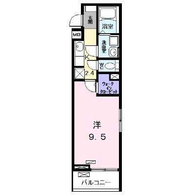 風のフォレスト 301【管理NO：1-021327301-03010】 ★家具家電は申し込み後に搬入します 2026年07月下旬入居可能の物件画像
