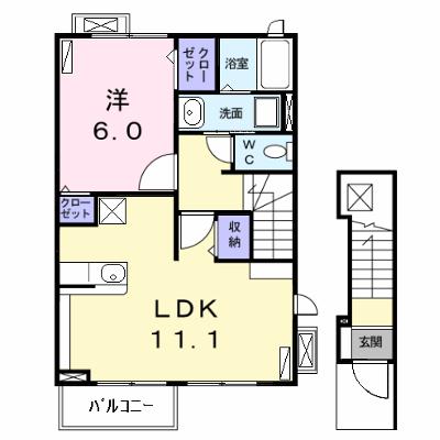 フェアリ－ベル 202【管理NO：1-014770001-02020】 2026年07月中旬入居可能の物件画像