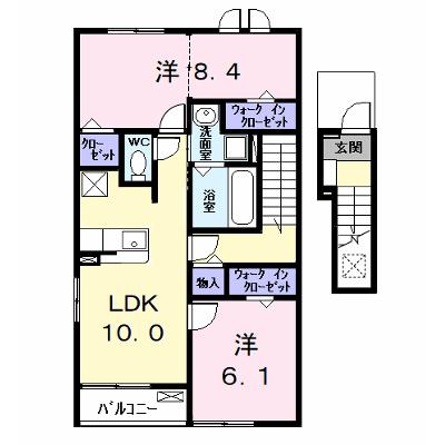 ウイングＫⅦ 205【管理NO：1-028526701-02040】 2026年09月上旬入居可能の物件画像