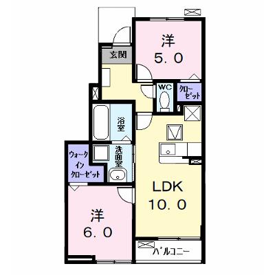 ウイングＫⅦ 102【管理NO：1-028526701-01020】 2026年09月上旬入居可能の物件画像