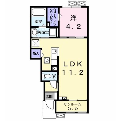 カンファタブル＿ＫⅡ 105【管理NO：1-028474202-01040】 ★家具家電は申し込み後に搬入します★の物件画像