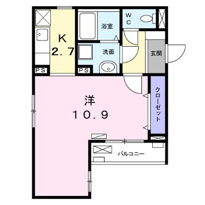 ル　ヴェールＦ 201【管理NO：1-026155101-02010】 ★家具家電は申し込み後に搬入します 2026年07月下旬入居可能の物件画像