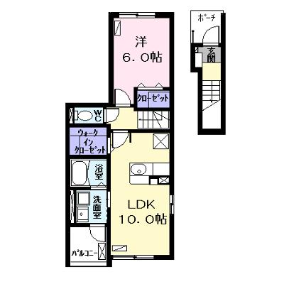 コンフォール　メゾン　Ａ 201【管理NO：1-025539301-02010】 2026年07月上旬入居可能の物件画像