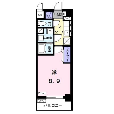 ジャルダン 103【管理NO：1-022675401-01030】 ★家具家電は申し込み後に搬入しますの物件画像