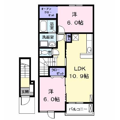 グレイス　Ｂ 202【管理NO：1-018363702-02020】 2026年08月上旬入居可能の物件画像