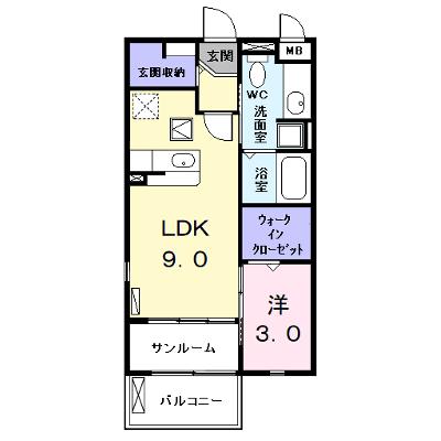 エポック 105【管理NO：1-016203401-01040】 ★家具家電は申し込み後に搬入しますの物件画像