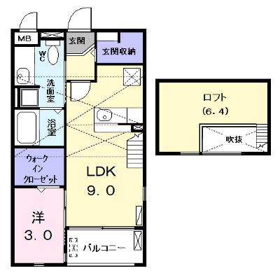 カサブランカ　エフ 201【管理NO：1-015901301-02010】 ★家具家電は申し込み後に搬入します 2026年07月中旬入居可能の物件画像