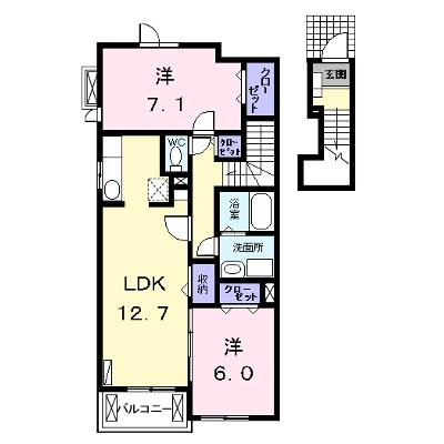 メープル　コート 205【管理NO：1-015829501-02040】 2026年07月下旬入居可能の物件画像
