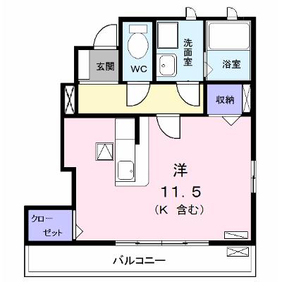 シャトレ純Ⅱ 101【管理NO：1-012776001-01010】の物件画像
