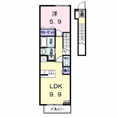グラース 203【管理NO：1-011613701-02030】 ★家具家電は申し込み後に搬入します 2026年07月上旬入居可能の物件画像