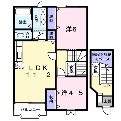 エルムＤ 201【管理NO：1-007312704-02010】 ★家具家電は申し込み後に搬入しますの物件画像