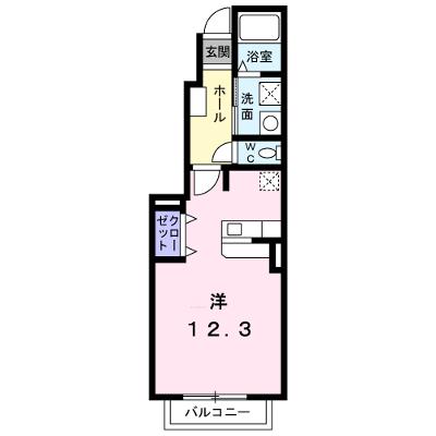 シュティル　ブリーゼＡ 102【管理NO：1-013685001-01020】 ★家具家電は申し込み後に搬入します★の物件画像