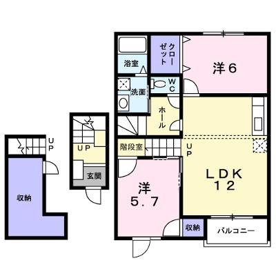 マノワール・ヴェールⅥ 202【管理NO：1-010893101-02020】 ★家具家電は申し込み後に搬入しますの物件画像