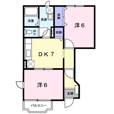 マノワール・ヴェールⅠ 101【管理NO：1-007396001-01010】 ★家具家電は申し込み後に搬入しますの物件画像