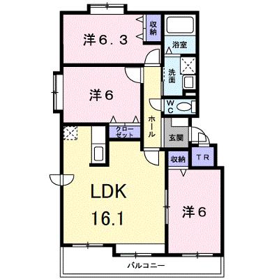 ピースフル三和 202【管理NO：1-012061001-02020】 ★家具家電は申し込み後に搬入しますの物件画像