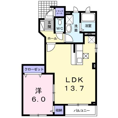 フォーレストヒルズ参番館 104【管理NO：1-013523601-01040】 ★家具家電は申し込み後に搬入します 2026年07月下旬入居可能の物件画像
