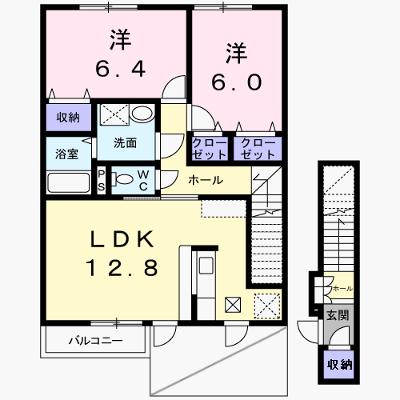 ノイ　グランツⅡ 203【管理NO：1-012940602-02030】 ★家具家電は申し込み後に搬入します 2026年07月下旬入居可能の物件画像