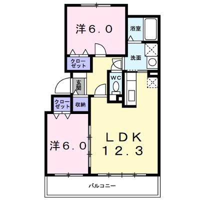 カルム・桜Ⅰ 102【管理NO：1-012844501-01020】 ★家具家電は申し込み後に搬入します 2026年07月下旬入居可能の物件画像
