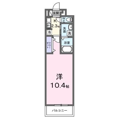 ラ・テュイル 302【管理NO：1-028569001-03020】 ★家具家電は申し込み後に搬入します★ ★2026年10月上旬入居可能★の物件画像