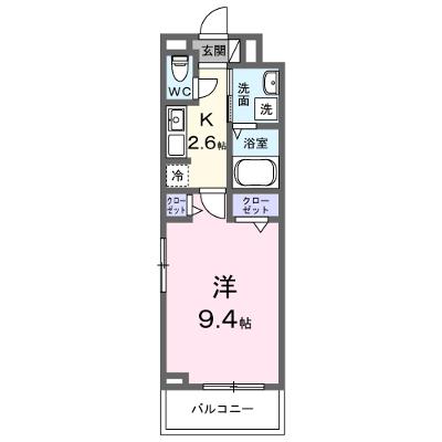 ラ・テュイル 204【管理NO：1-028569001-02040】 ★家具家電は申し込み後に搬入します 2026年10月上旬入居可能の物件画像