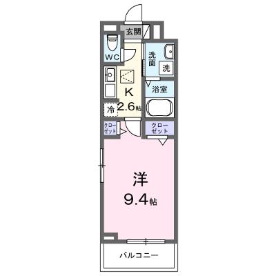 ラ・テュイル 104【管理NO：1-028569001-01040】 ★家具家電は申し込み後に搬入します★ ★2026年10月上旬入居可能★の物件画像