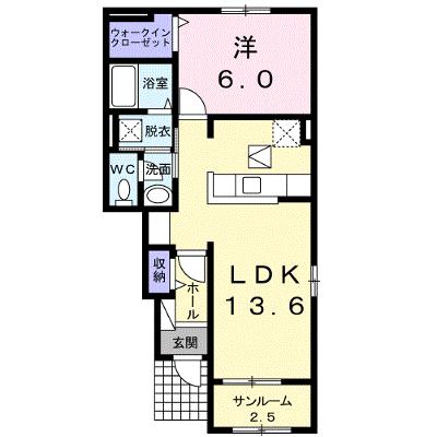 凛Ⅰ 102【管理NO：1-021738901-01020】 ★家具家電は申し込み後に搬入します★ ★2026年08月中旬入居可能★の物件画像