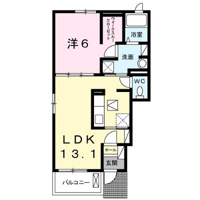 アンソレイユ 101【管理NO：1-021439201-01010】 ★家具家電は申し込み後に搬入します★の物件画像
