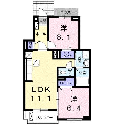 メゾン　ドゥーズ 103【管理NO：1-016737401-01030】 2026年08月上旬入居可能の物件画像