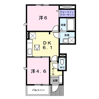 ラフィーネ　Ｂ 101【管理NO：1-014990002-01010】 ★家具家電は申し込み後に搬入します★の物件画像