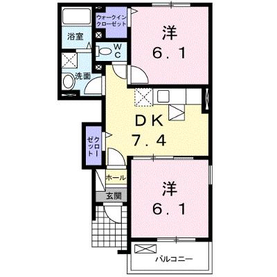 カーサ・アレグリア 104【管理NO：1-018190001-01040】 ★家具家電は申し込み後に搬入します★の物件画像