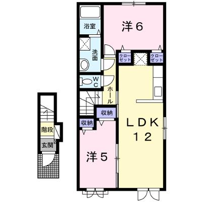 ひまわり 202【管理NO：1-019746401-02020】 2026年08月上旬入居可能の物件画像