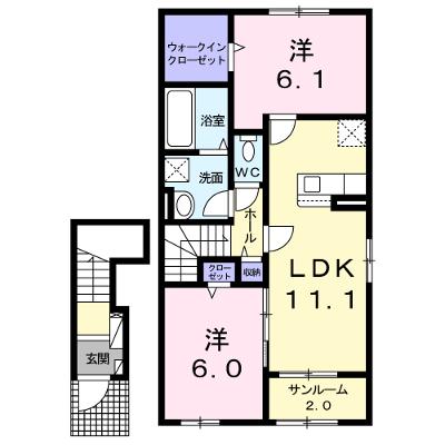 ＯＪ．アフロディーテ 204【管理NO：1-026168502-02040】 ★家具家電は申し込み後に搬入します 2026年08月上旬入居可能の物件画像