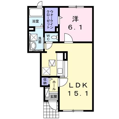 プランドール 102【管理NO：1-021338301-01020】 ★家具家電は申し込み後に搬入します 2026年08月上旬入居可能の物件画像