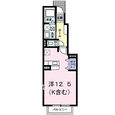 グランデ・フィオーレ　ⅡーＣ 104【管理NO：1-013745303-01040】 ★家具家電は申し込み後に搬入します★の物件画像